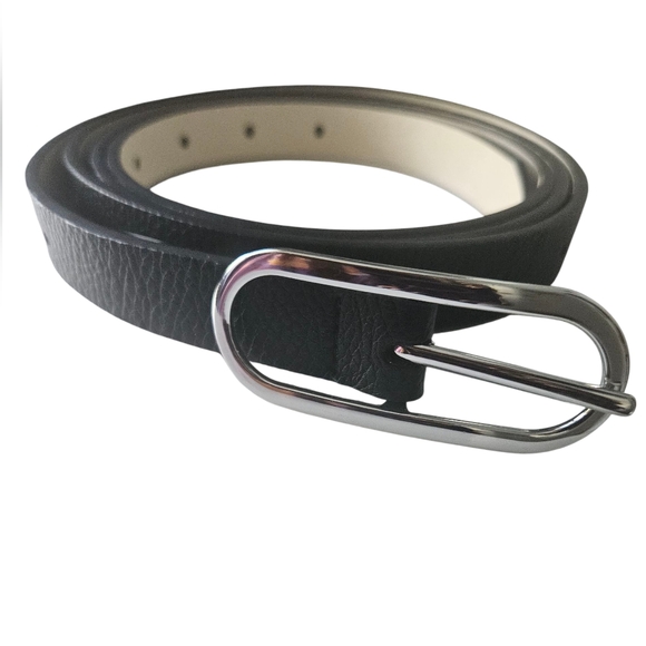 Black Skinny Belt Women Plus Size 4x - Picture 1 of 6